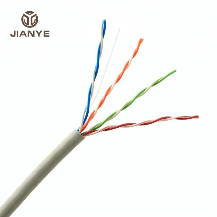  Кабель cat5e/cat5 lan по хорошей цене кабель UTP CCA провод 305 м футов с простой вытяжкой utp cat