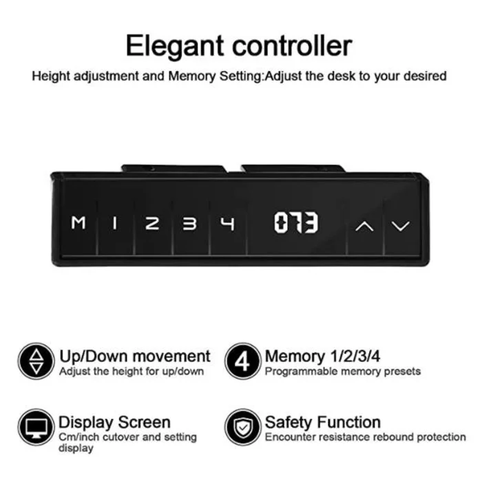 Automatic Up Down Desk Base Study Office 2 Legs Portable Electric Lifting Desk Lifting System Desk