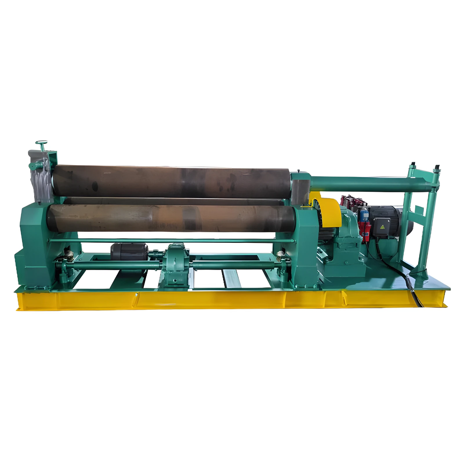 Китай CNC автоматический 4 ролика 12 мм листовая прокатная машина рулонная нержавеющая сталь