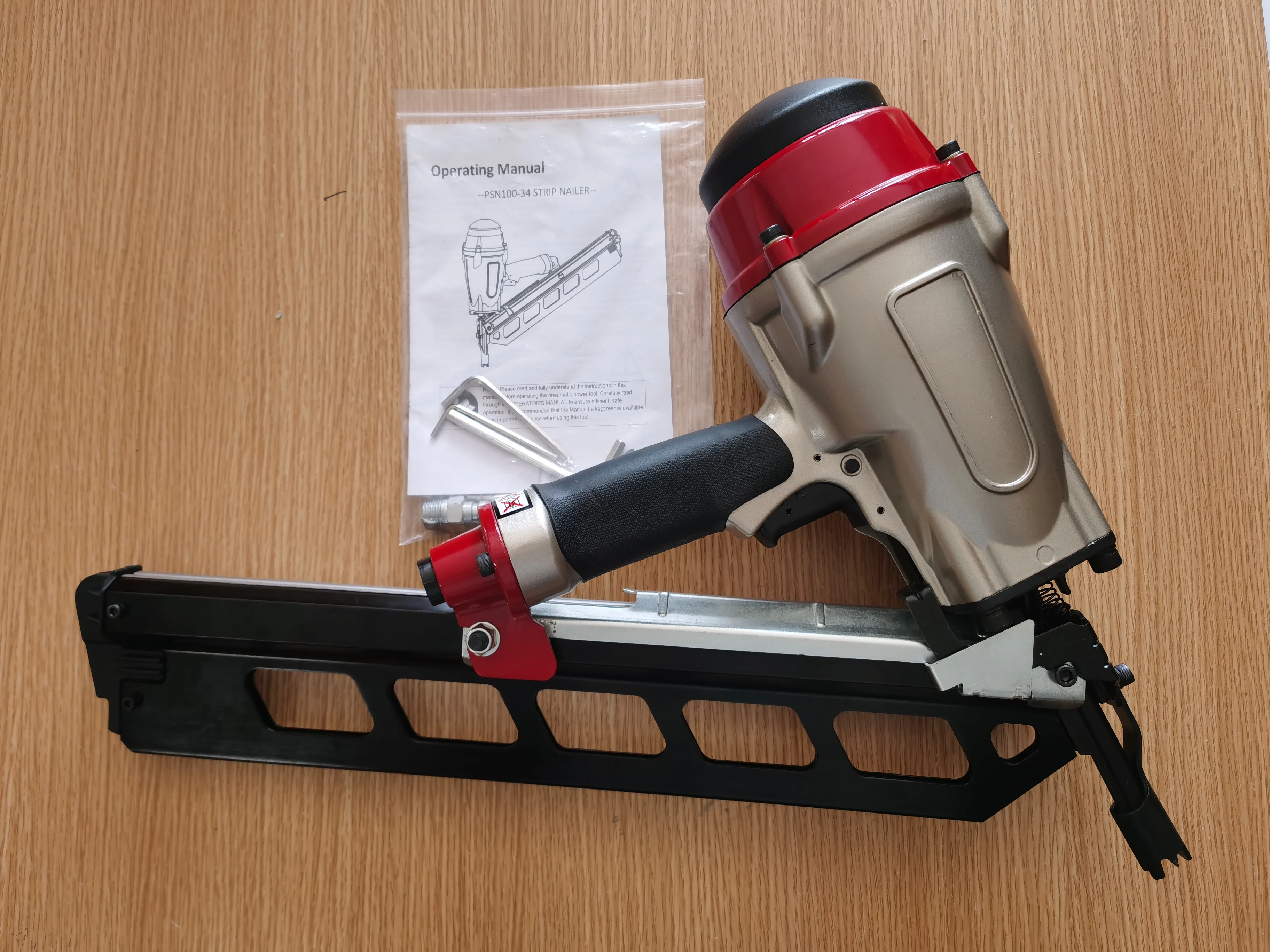 Psn100-34 Air Framing Nailer for 34 Degree Paper Strip Nail