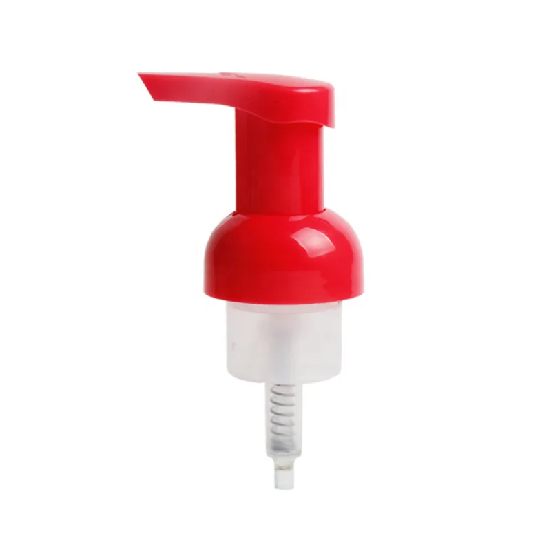 40mm Empty Foam Soap Dispenser Refillable Bottles PET plastic bottle with hand soap foaming pump sprayer