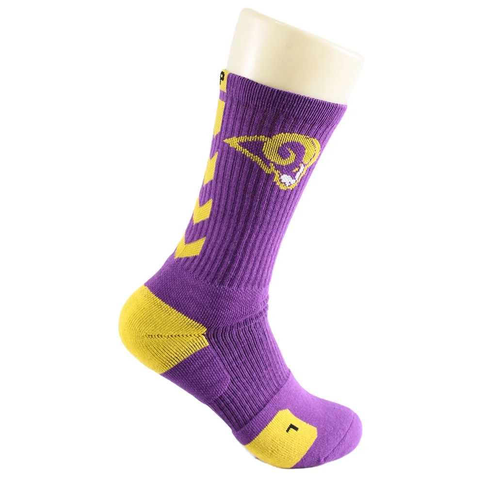 Men sport socks crew high quality custom socks