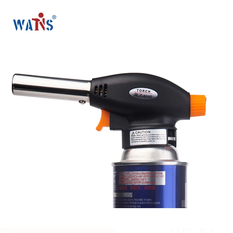 Butane Gas Torch Blow Portable Welding Torch  Kitchen Culinary Flamethrower Flame Spray Gun
