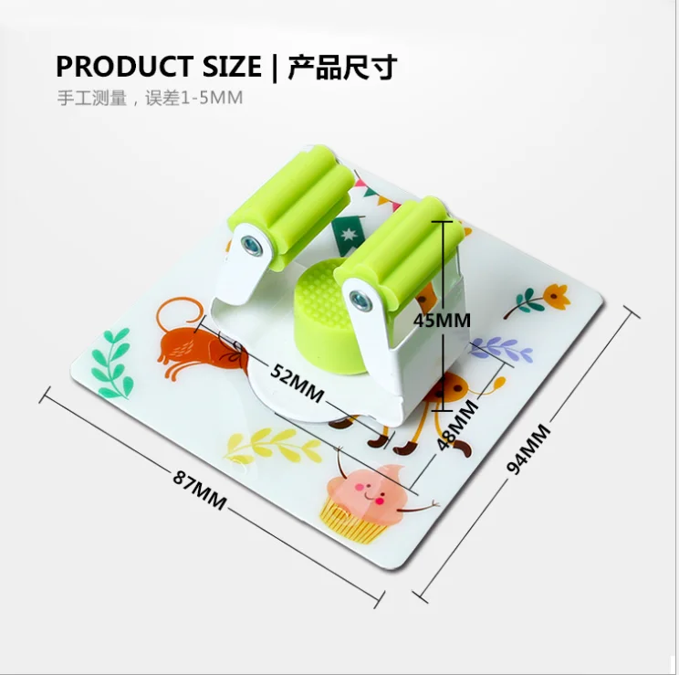 Versatile Home Garden StorageSelf Adhesive Wall Mount Cleaning Tool Organizer Broom Mop Holder Mop Clip