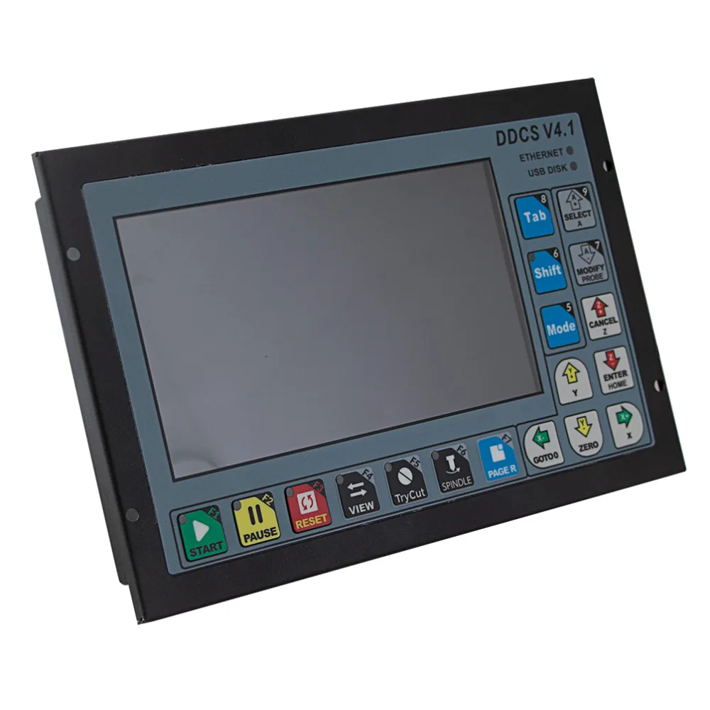 2022 New CNC Controller 3/4 Axis DDCS V4.1 With 1474MPG Pendant CNC Motion Controller For CNC Wood Milling Machine