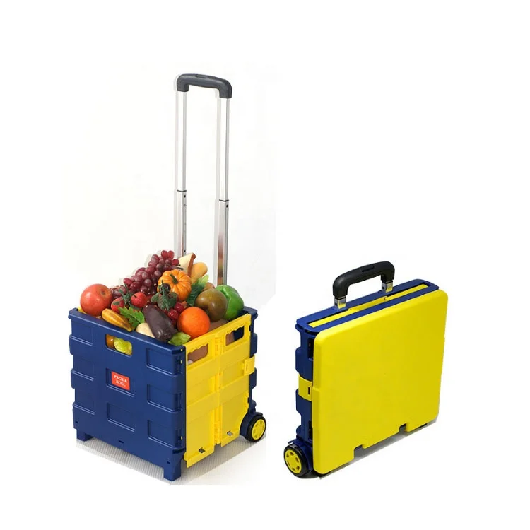 45 л Пластиковая Складная и складная корзина для покупок