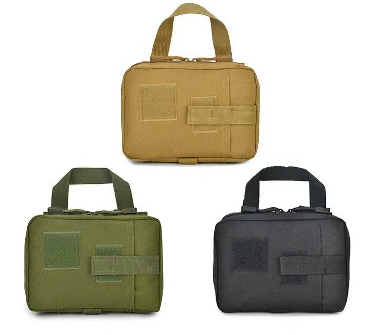 Tactical Equipment Molle System Tactical Hang Bag EDC Pouch Survival Bag IFAK Tactical Medical Kit