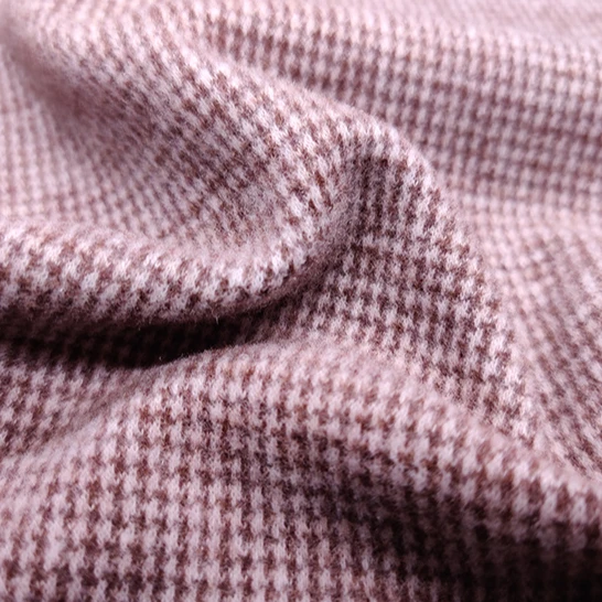 Пряжа окрашенная Утка Вязать полиэстер хлопок ткань, полиэстер хлопок 70/30 ткань, Хаундстут жаккардовая ткань