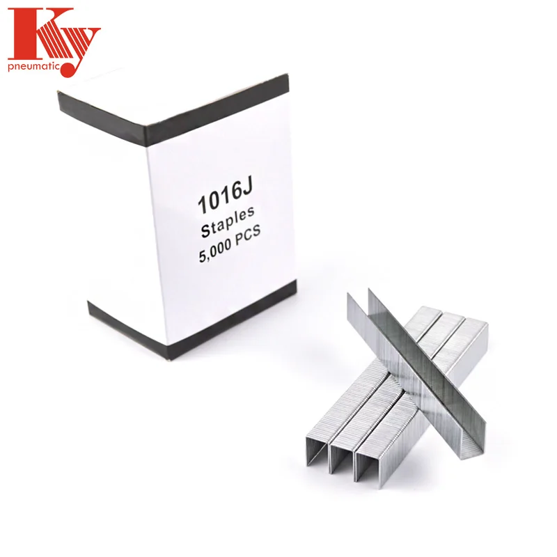 20 Gauge Grapas Sofa Decoration Nails Galvanized Iron Wire for 1016J Pneumatic Staple Pins