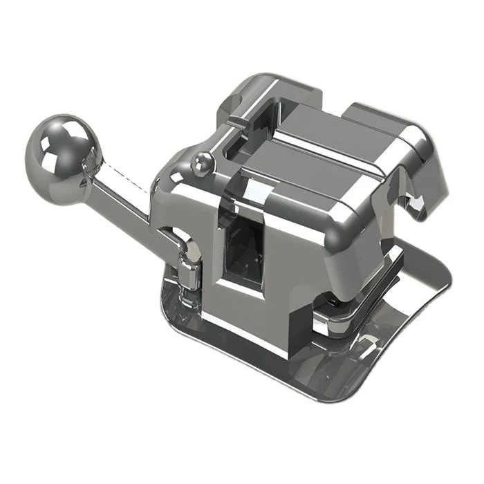 Manufacturer Orthodontic New Self-ligating Brackets Dental Braces Orthodontic Materials Metal MBT Self-Ligating Brackets