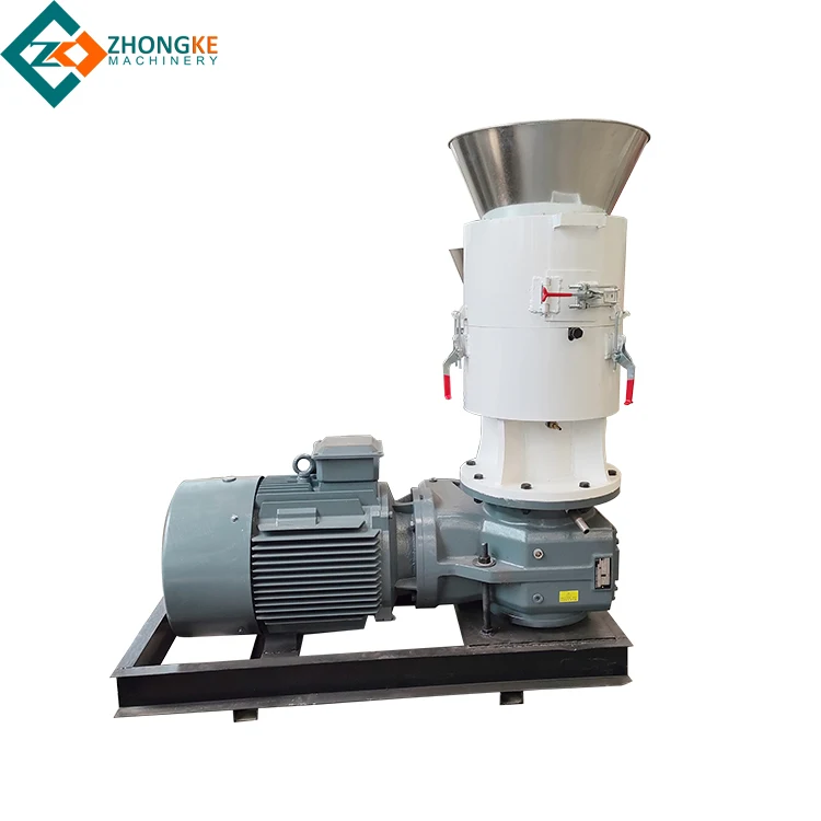 100-500kg/h wood pellet feed granule mills for farm use