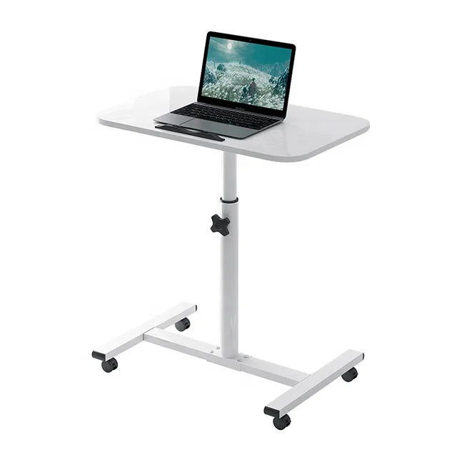 Height adjustable computer foldable table for laptop