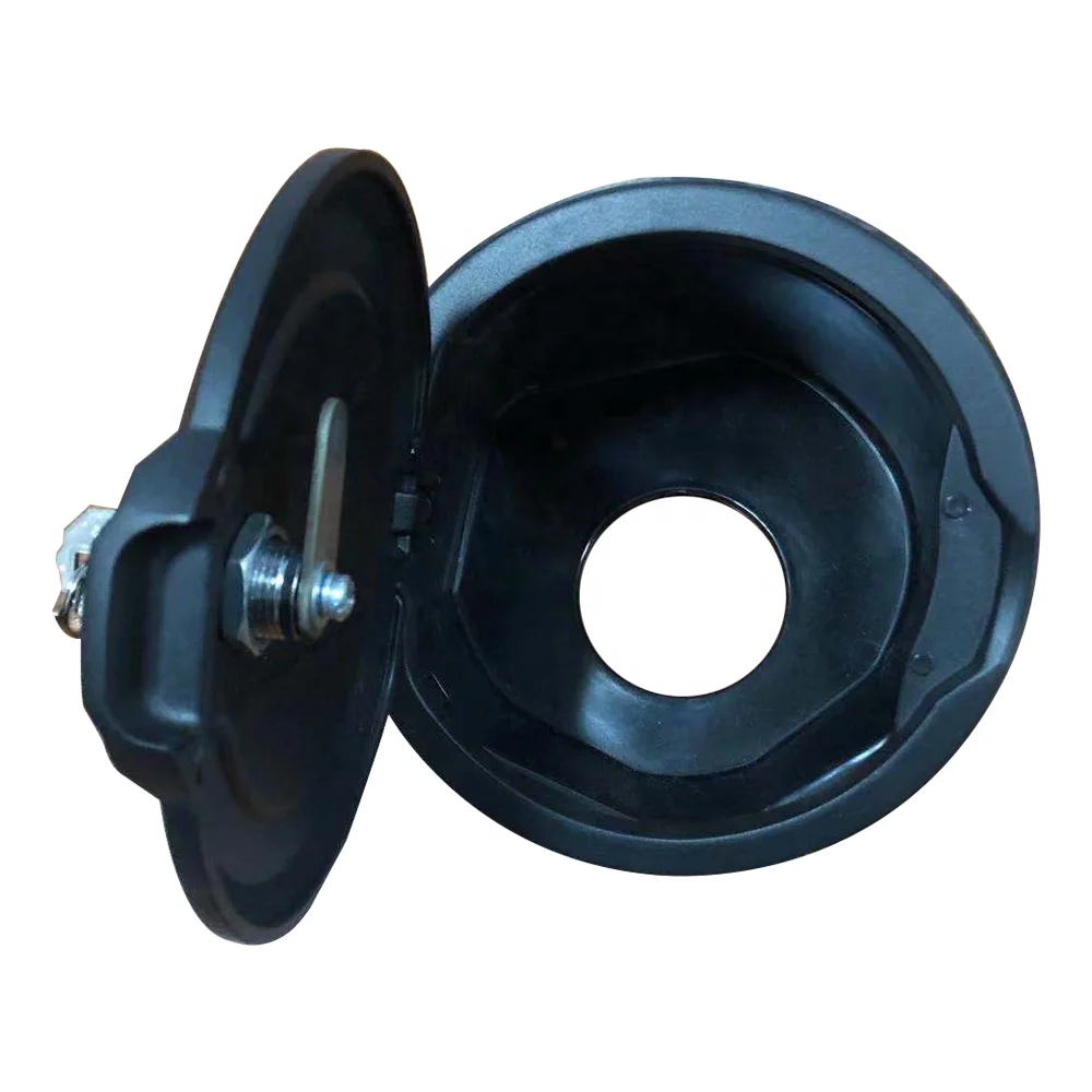 Aluminum alloy fuel tank for cap oil tank cover with key