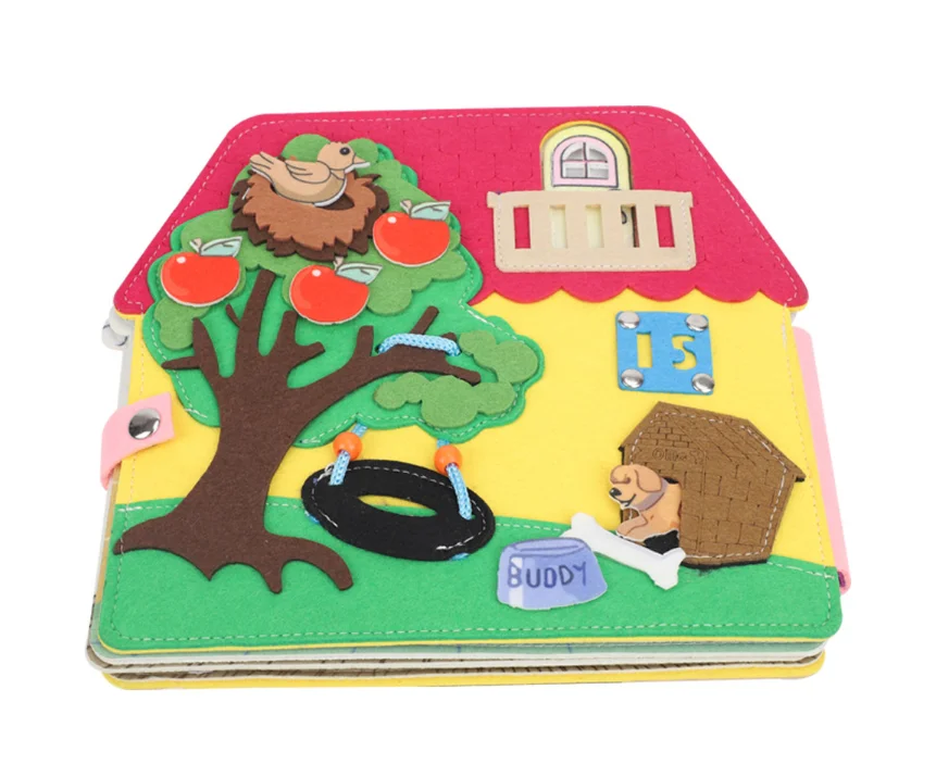 early education dress educational toy toys other toys & hobbies activity baby kids sensory toddler busy board for toddler