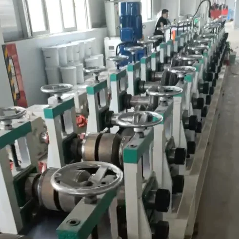 Pallet Rack Step Beams L Tube Step Beam rolling forming machine Warehouse Pallet Shelving Racking P shape Roll Forming Line