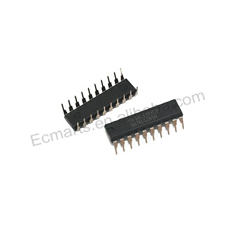 EC-Mart SN74LS245 PDIP-20 приемопередатчики с восьминочной шиной IC SN74LS245N
