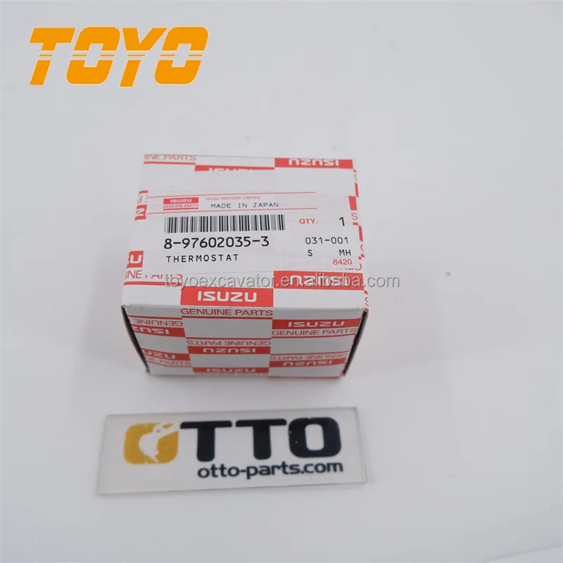 Детали строительной техники 8-97602035-3 термостат для экскаватора