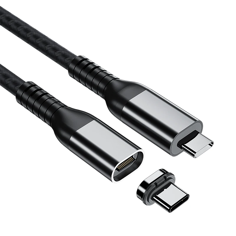 
c to c 100w pd cable 5a magnetic usb cable usb-c 3.1 fast transmission 