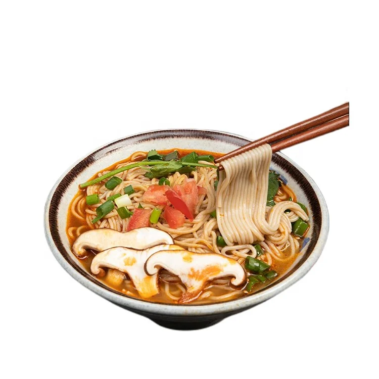 High Quality Whole Wheat Noodle Konjac Food Low Fat Height Protein Konjac Oat Noodles