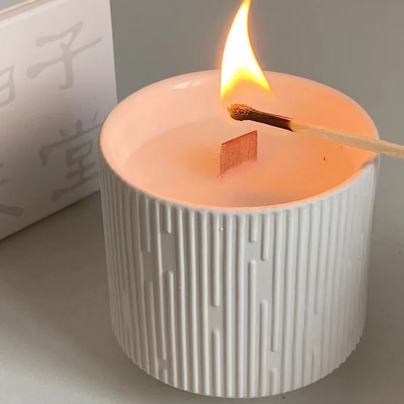 Wholesale Custom luxury Custom Aromatherapy soy Candle Ceramic Cup Home Party decoration Private label