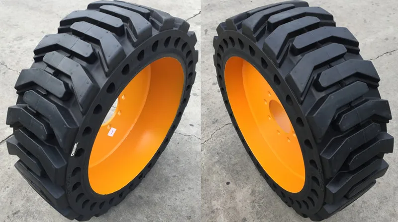 skid steer backhoe loader parts 38.5x14-20 14-17.5 14x17.5 black otr solid tire