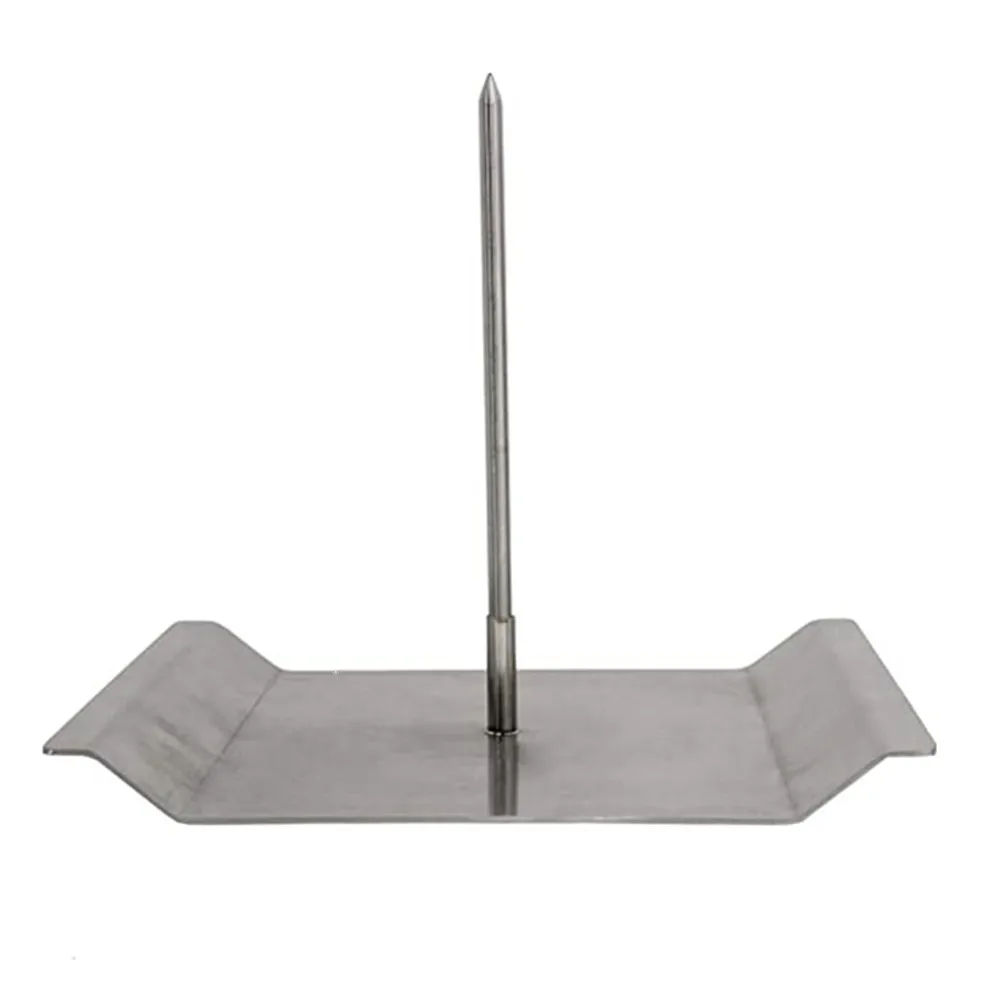 Stainless Vertical Skewer for Outdoor Grill or Oven with 3 Skewer Lengths Great for chicken brazilian bbq