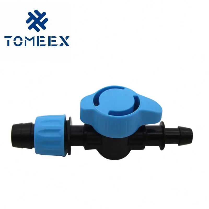 Irrigation pipe link valve for PE pipe mini valve high quality