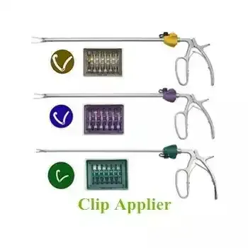 Geyi Medical Laparascopic Polymer Ligating Clips Hemolok Clip Disposable Surgical Ligation Clip
