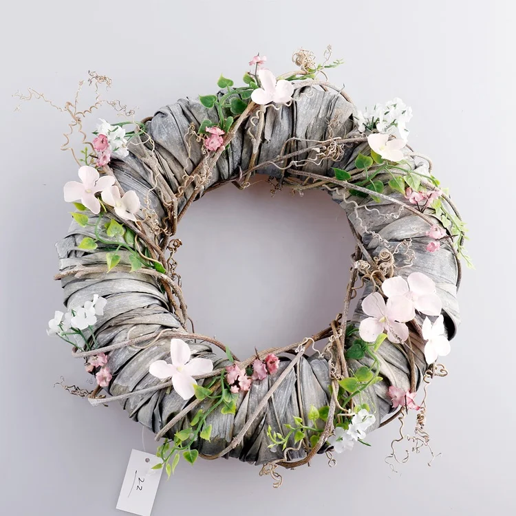 
Banana Leaf Wreath Wedding Vin Flower Green Leaves Plain Green Wreaths Wholesale 