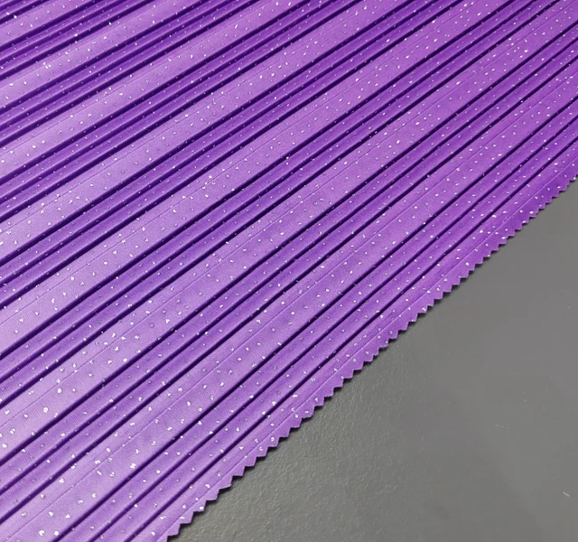 100%polyester fabric digital print pleated fabric with glitter gradual change  polyester crepe polyester crepe fabric for dress