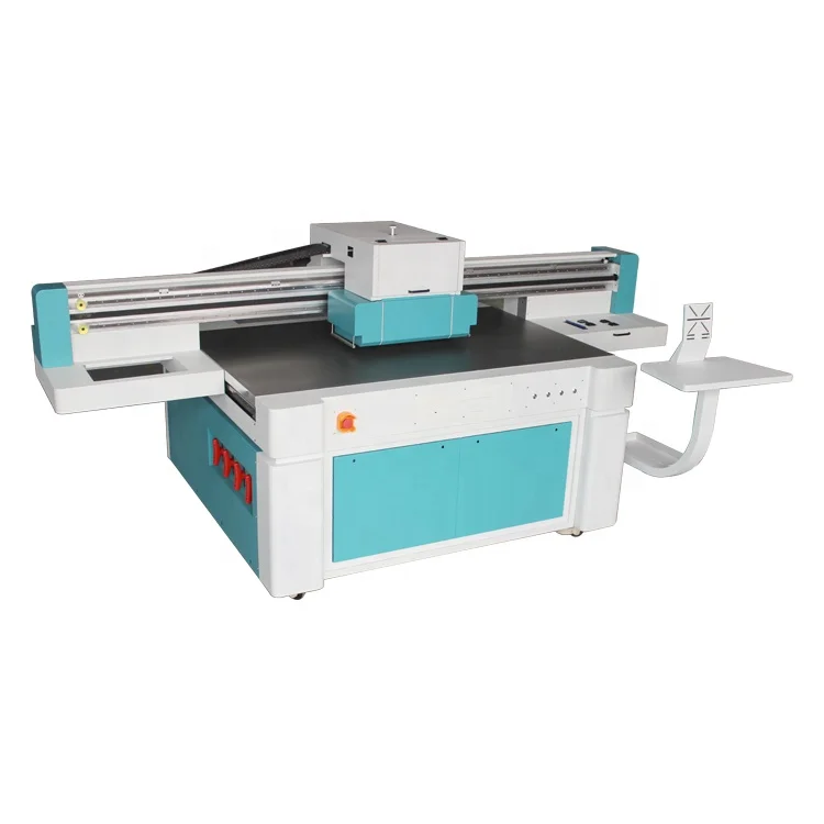 160x100cm Industrial uv printing machine acrylic flatbed uv printer for glass wood i1600 head A0 1610 uv flatbed inkjet printer