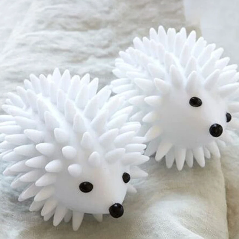 Manufacture Price 4PK Cleaning accessories Non-Toxic Reusable hedgehog style laundry Wash dryer balls