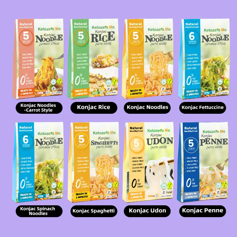 Wholesale Hot-selling Low Carb Instant Noodles Konjac Noodle Pasta Korea Flavor Popular Chinese Hand Made Korean Ramen 200g