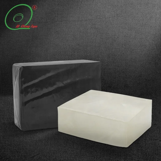 Single Sided Hot Melt Adhesive Block for Courie Bag Pressure Express Bag for Bag Sealing Durable Rubber Material