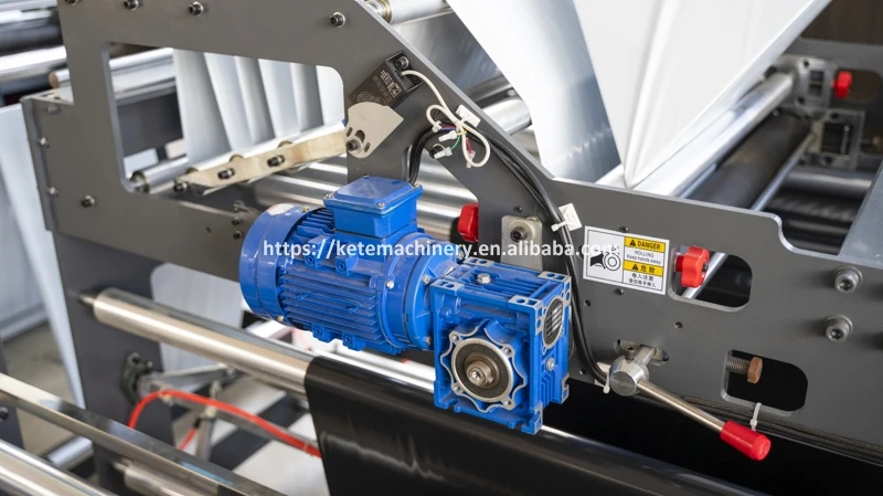 Высокоскоростная автоматическая машина для производства пластиковых пакетов
