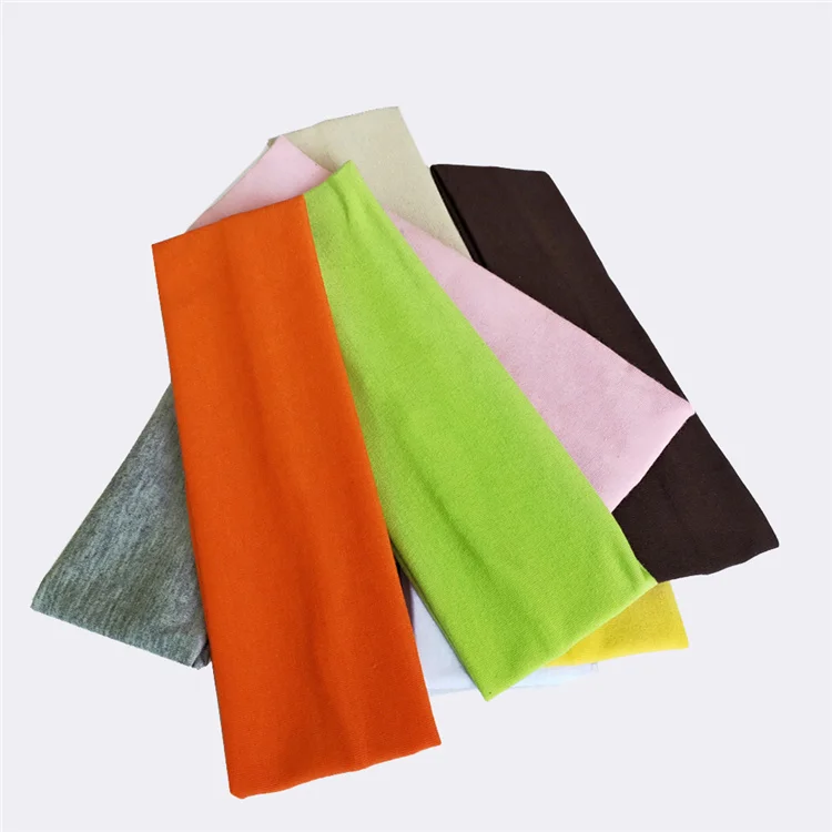 Оптовая продажа, аксессуары для фитнеса, Модная хлопковая повязка на голову для мужчин и женщин