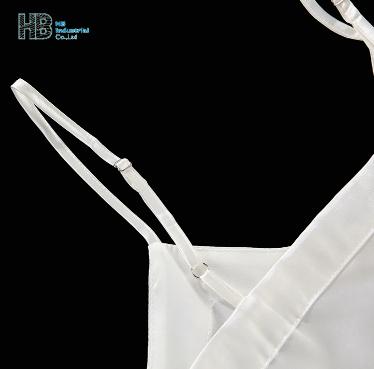 Factory 8135 Wholesale Sexy Short Nightwear Silk Slip Dress Sleepwear Satin Nightgown For Women With Robe