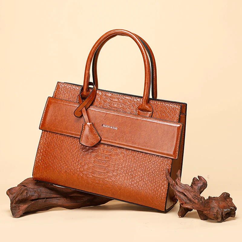 High Quality Designer Bags for Woman Crossbody Lady Luxury Handbag PU Leather Shoulder clutch Crocodile Embossed Handbags Bags