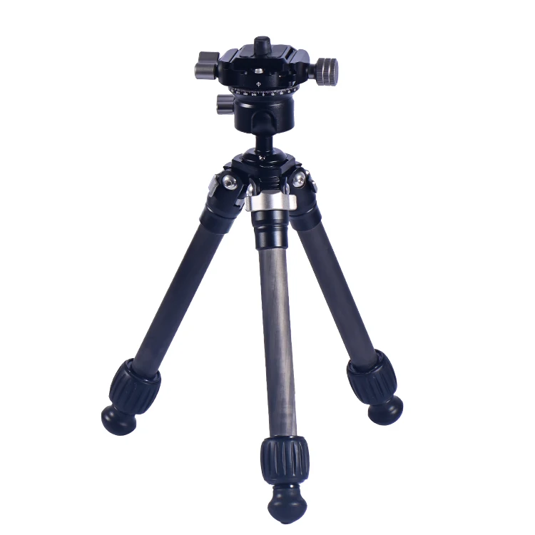 Aluminum Camera Tripod Monopod, Compact Travel Tripod with 360 Panorama Ball Head, Professional Tripod for DSLR Video Camcorder