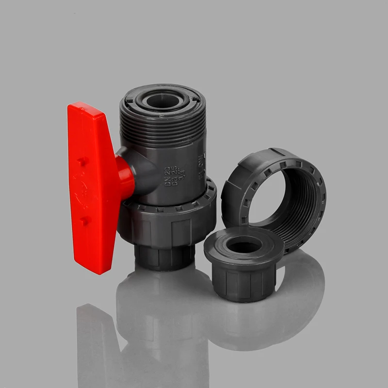 High Quality Electric Actuator Double Union Ball Valve True Union with UPVC CPVC PPH PVDF Materials Home Use New Condition Sales