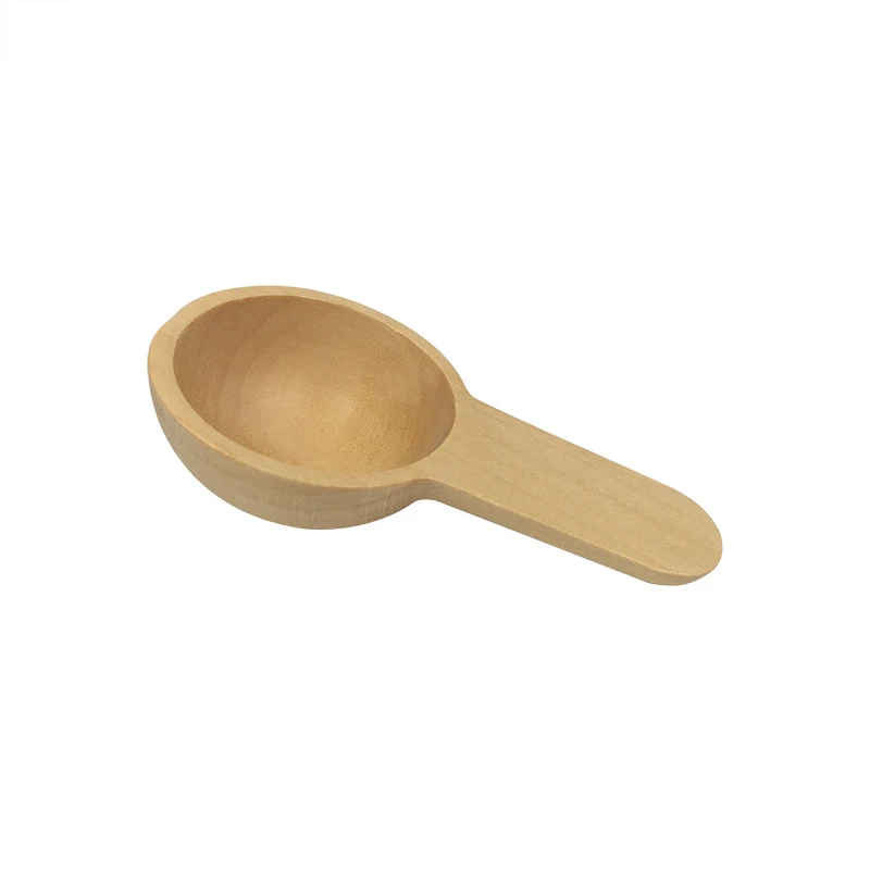 Wholesale custom bamboo coffee spoon kitchen with long handle coffee spoon controllable amount coffee spoon