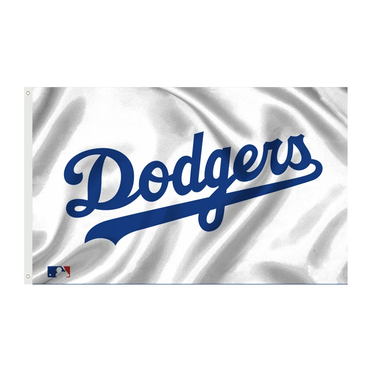 Оптовая продажа любой логотип флаг Mlb Los Angeles Dodgers MLB команды