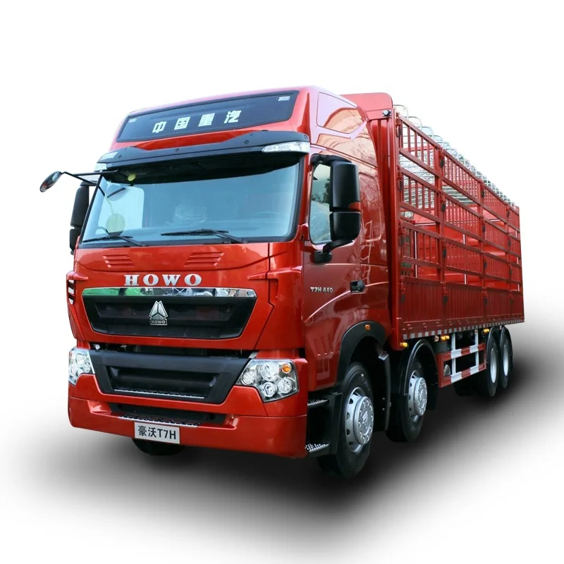 24-Hour Online After-Sales Service New Howo 8X4  Commercial Heavy Cargo Truck Top Quality Cheap  Cargo Trucks