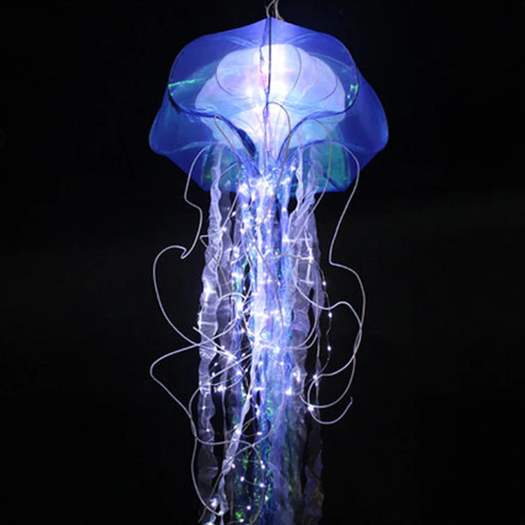 Jellyfish Shape Design For Banquet Hall Wedding Light Hotel Chandelier Light for High Ceilings Decoration Modern Chandelier