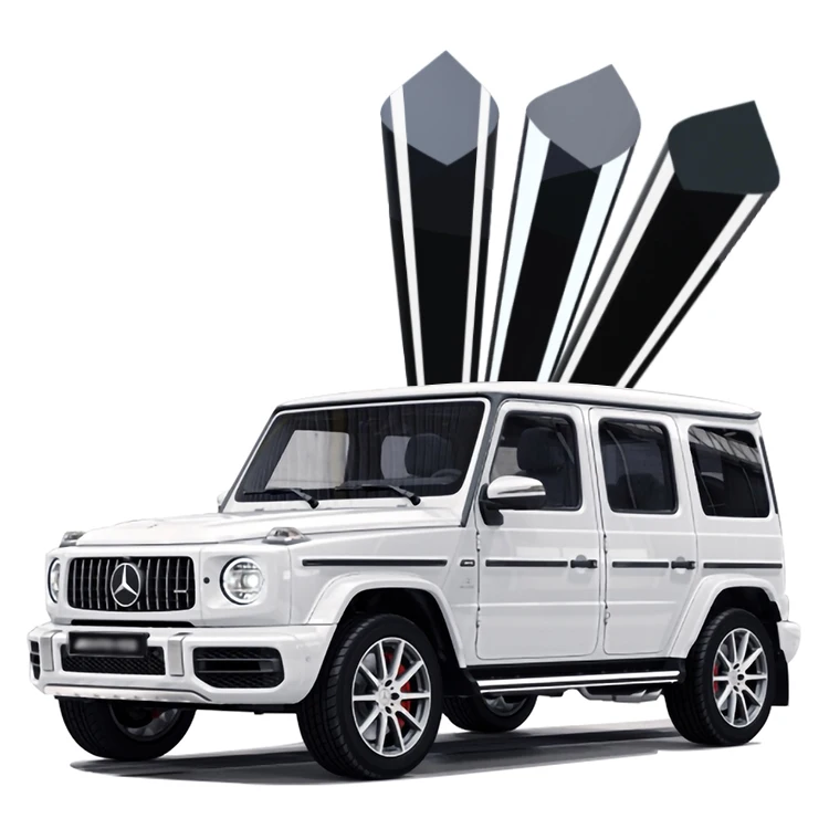 
 Тонированная пленка для окон автомобиля, пленка для окон с защитой от царапин, серия llumar, нано-керамическая пленка  