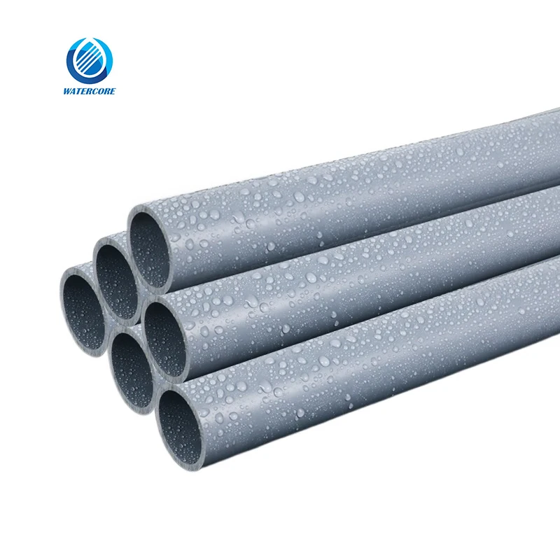 Wholesale ASTM F441 Schedule 80 CPVC Pipes,SCH80 Standard For Hot Water Supply White OEM Customized