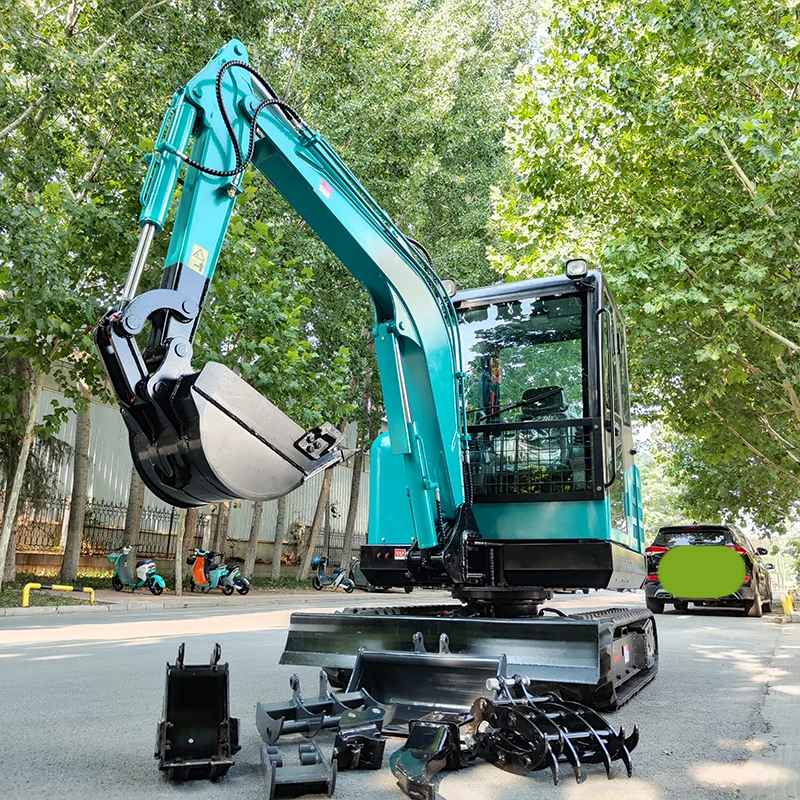 Мини-экскаватор 1 8 тонн от поставщика гусеничных машин EPA Euro5 kubota digger Free After Sale ферма б/у экскаватор цены