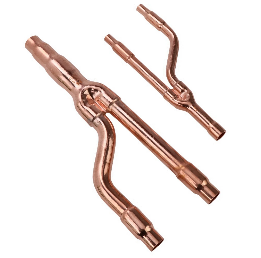Hailiang vrv vrf central air conditioning branch pipe copper branch pipe for Daikin 22T 33T 72T 73T 75T Air Conditioner