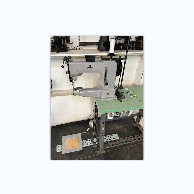 2024 New Arrival Popular Sale Used Adler 205-64 Extra Heavy Duty Needle Feed Stitch Industrial Sewing Machine in Stock White 100