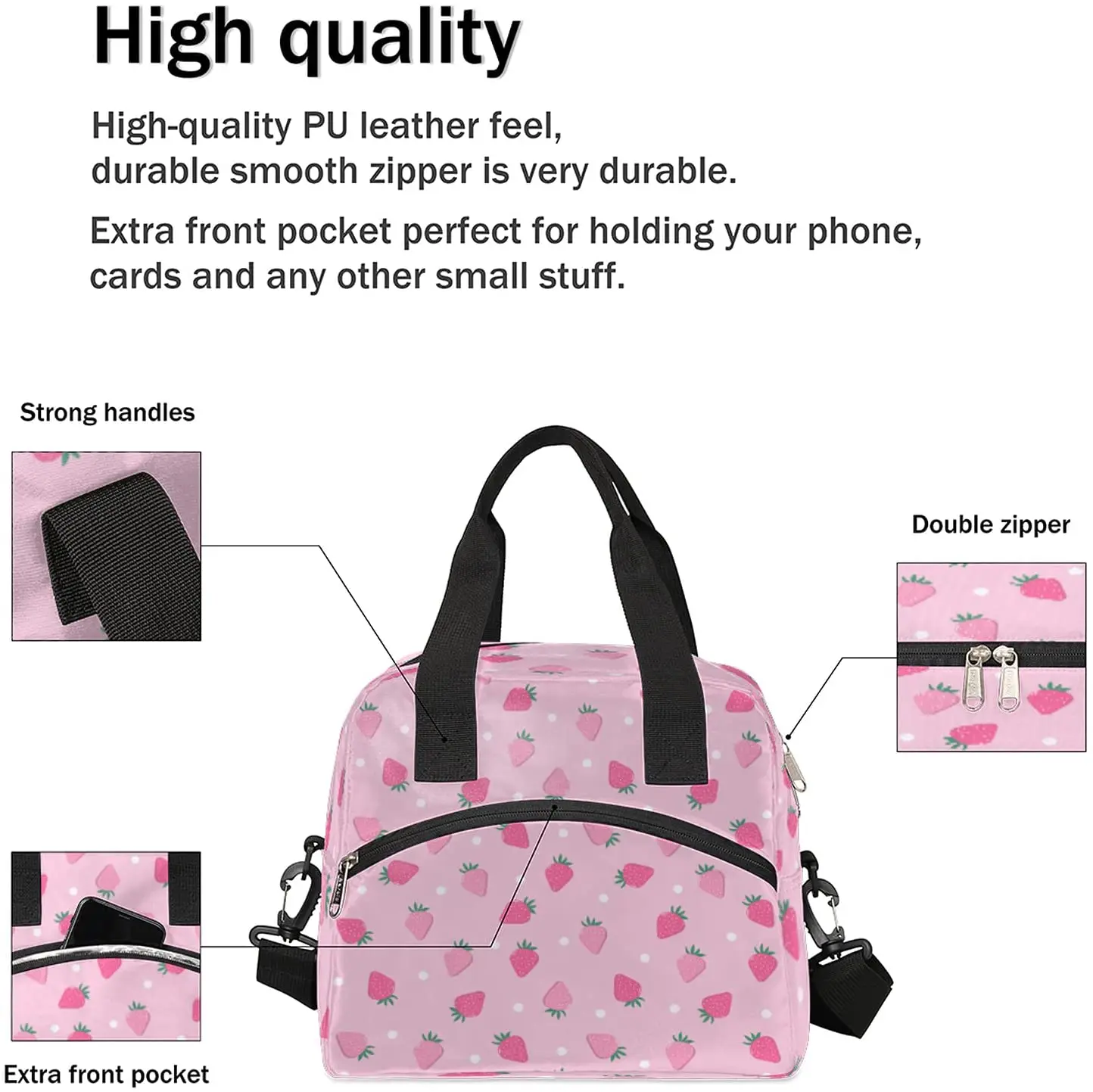 Wholesale Stylish Tote Beach insulated Thermal Picnic Waterproof Food Sublimation Lunch Box Soft Cooler Bag